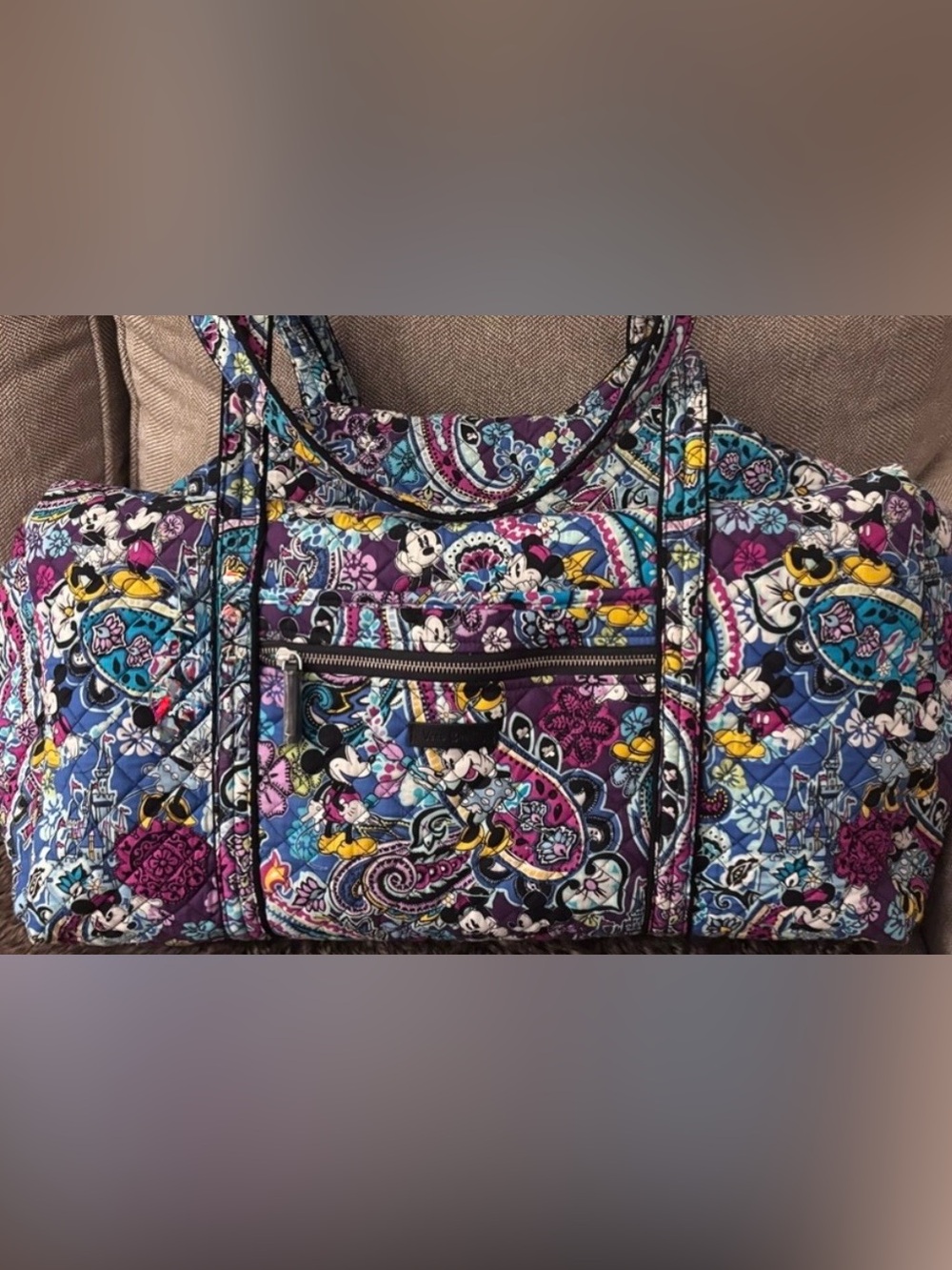 Vera Bradley Disney Parks Paisley Duffel Bag - lightly used